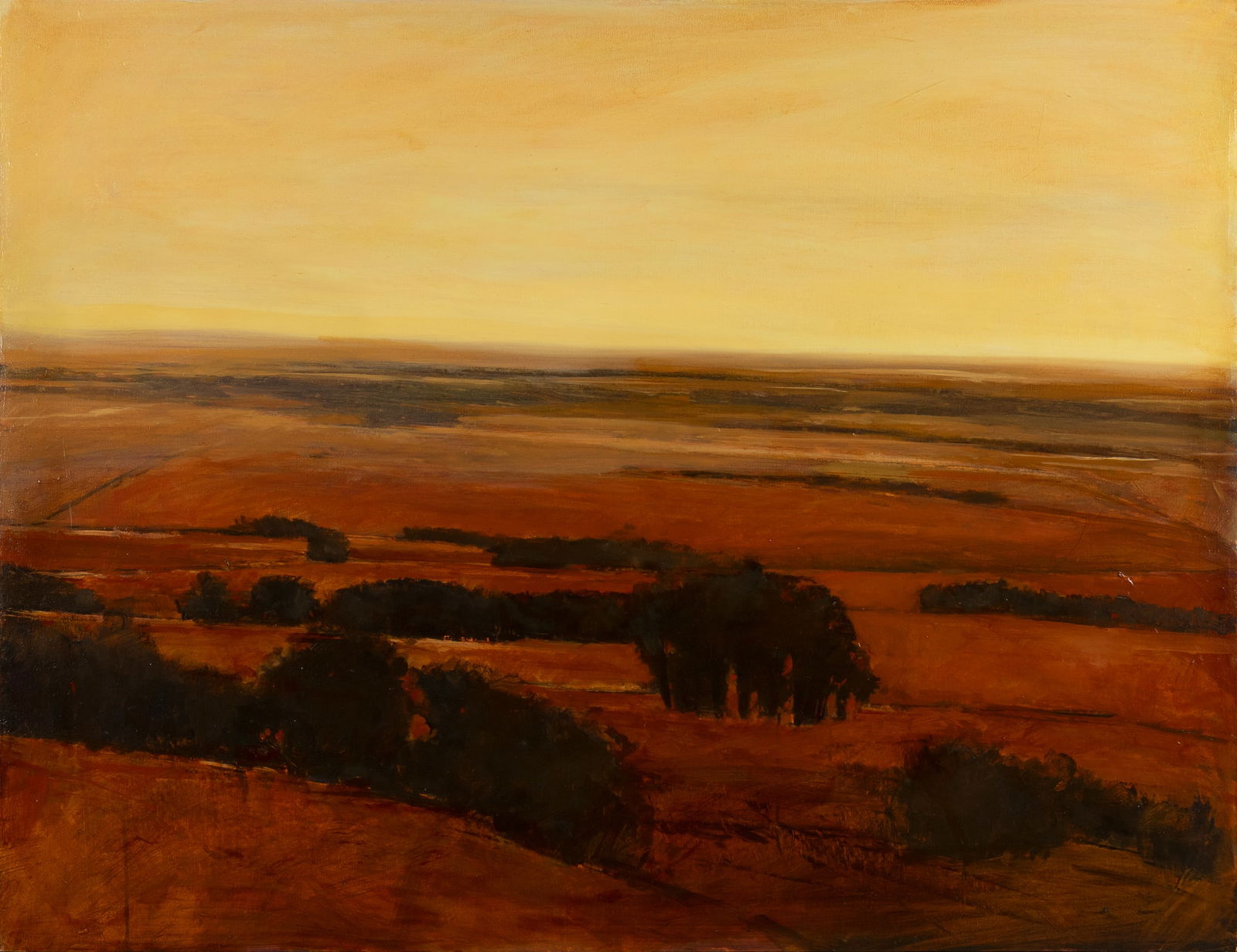 Andrzej Skorut (1969- ): Golden Sky, 2000 (1 of 3)