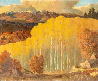 Carl Von Hassler (1887-1969): Fall Glow
