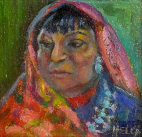 Hella Broeske Shattuck (1906-1994): Isleta Pueblo Woman