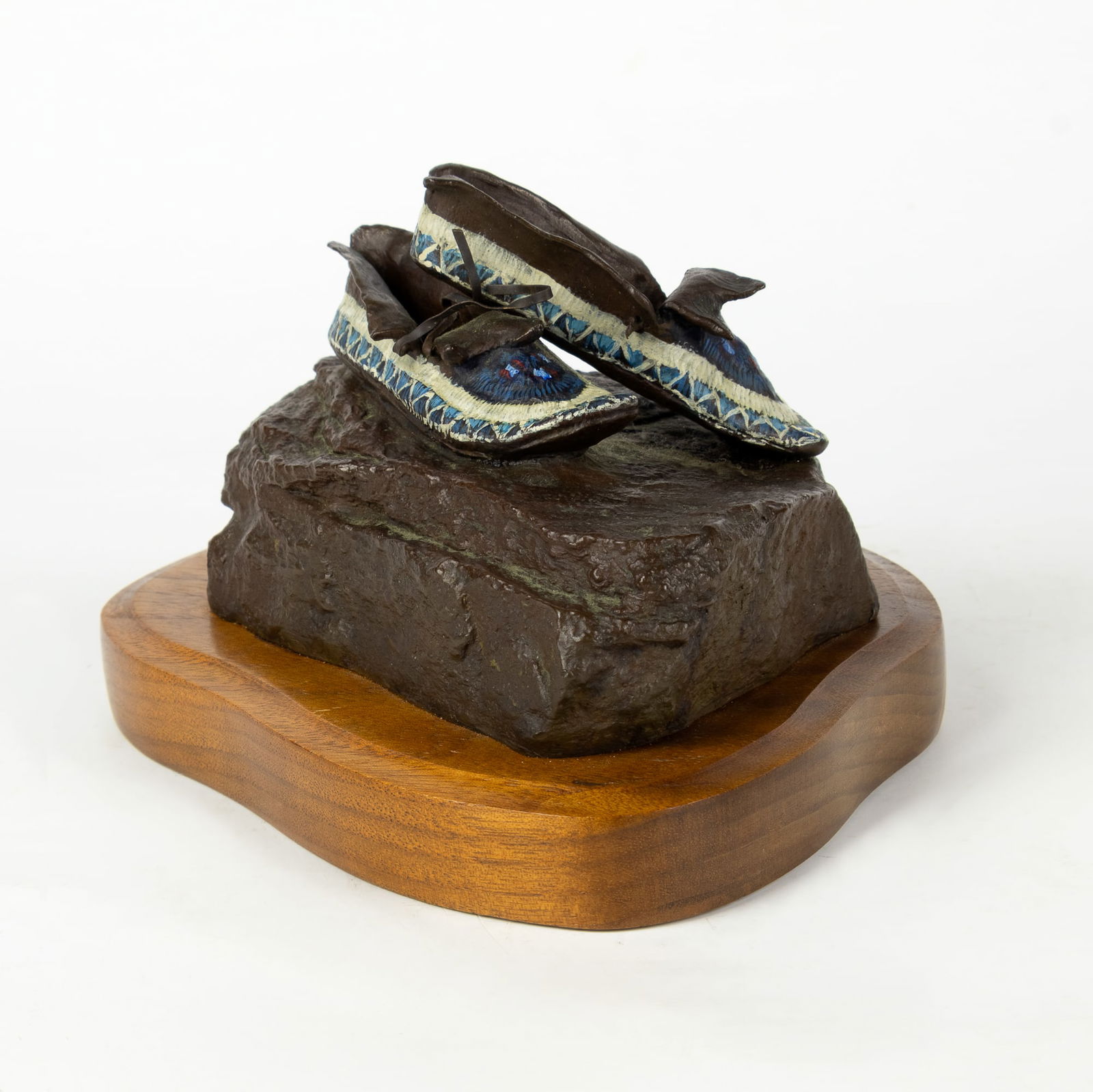 Vel Miller (1936- ): Moccasins, 1986 (1 of 4)