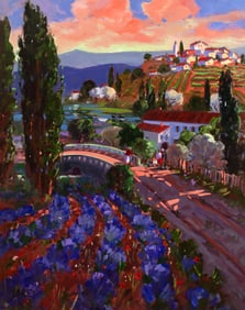 Evelyne Boren (1939- ): La Mémoire de Provence (Provence Memories)