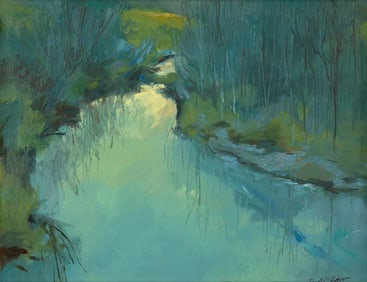 Dan McCaw (1942- ): Montana Nightfall