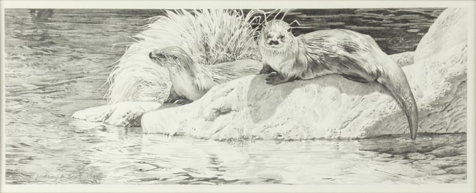 Lindsay Scott (1955- ): Down on the Creek, 1991