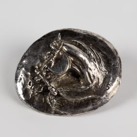 Jack Swanson (1927-2014): Horse Head Belt Buckle