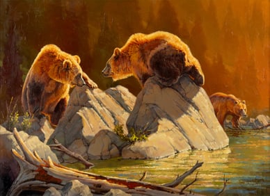 Daren Wilding (20th/21st Century): Catch Me if You Can