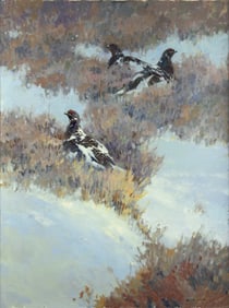Stephen C. Elliott (1943- ): Rock Ptarmigans