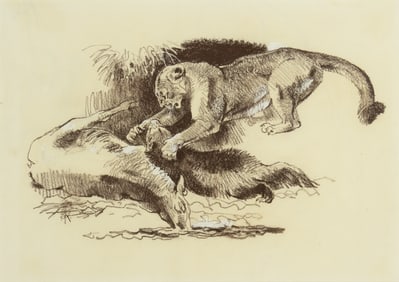 Bob Kuhn (1920-2007): Wolverine: How Tough?