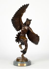 Richard Myer (1933- ): Eagle Dancer, 1987