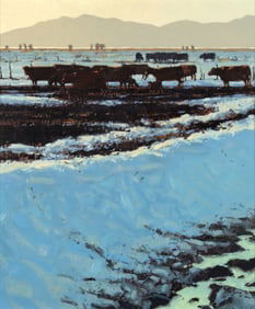 Jared Sanders (1970- ): Winter Pastures, 1998