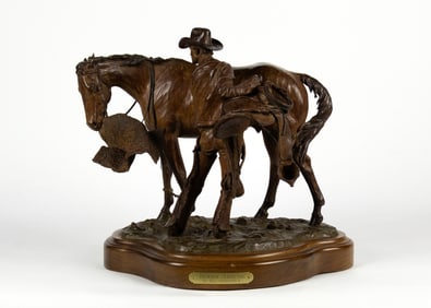 Bill Nebeker (1942- ): Horsin' Around, 2003