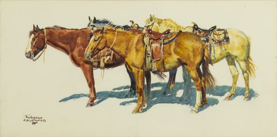 Robert Lougheed (1910-1982): Rest Time, 1972