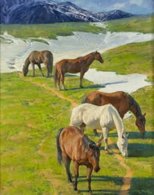 Loren Entz (1949-2022): Spring Pasture