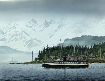Robert Tandecki (20th Century): Alaskan Port