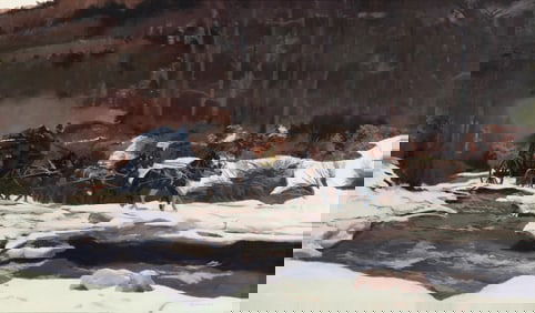 Jim Carson (1942- ): The Winter Overland, 2025