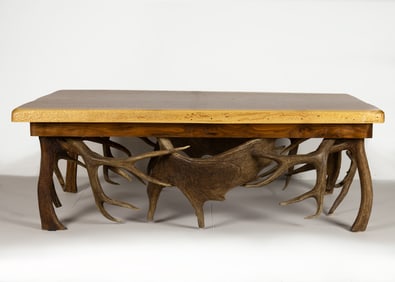 Unknown (20th/21st Century): Antler Coffee Table