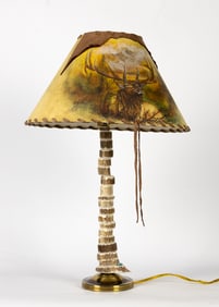 Unknown (20th/21st Century): Antler Desk Lamp
