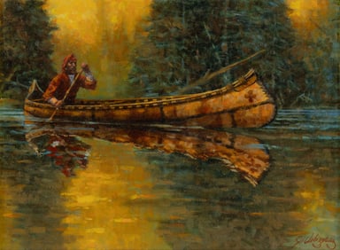 Joseph Velasquez (1942-2021): Birchbark and Pine