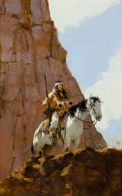 Richard D. Thomas (1939-2019), Desert Chieftain, 1995