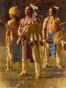 Stan Davis (1942- ), When Honor Was Virtue, 1996