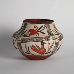 Zia Polychrome Olla, c. 1920