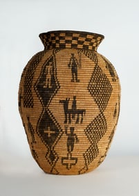 Apache Basketry Olla, c. 1915