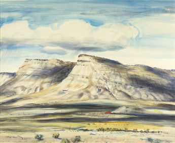 Peter Hurd (1904-1984), Raven Ridge, Utah