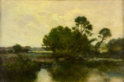 Julian Onderdonk (1882-1922), On the San Antonio River, 1910