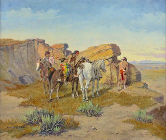 Olaf Carl Seltzer (1877-1957), The Lookout