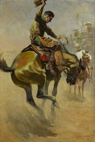 John Marchand (1875-1921), Bucking Bronco, 1912