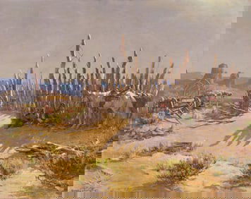 Olaf Wieghorst (1899-1988), Navajo Corral