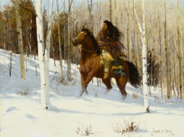 Richard D. Thomas (1939-2019), Her Trusty Steed, 1991
