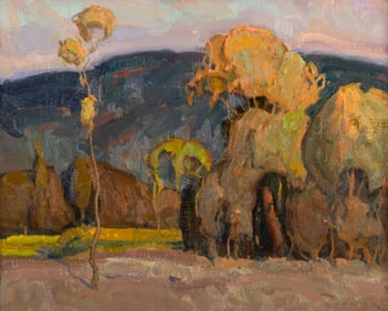 Eric Bowman (1960- ), Smokey Sky Landscape