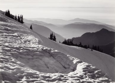 Ansel Adams (1902-1984), From Hurricane Hill, Olympic National Park, Washington, 1948