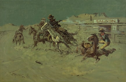 John Wade Hampton (1918-2000), Streets of Laredo, 1968