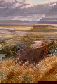 Julia Rogers (1962- ), King of the Savanna
