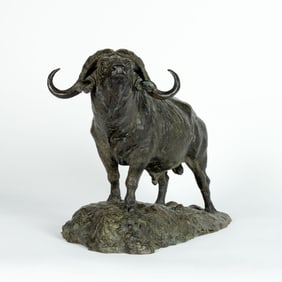 Murray Grant (20th Century), Cape Buffalo, 2003