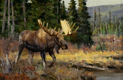 Ken Carlson (1937- ), Passing Through