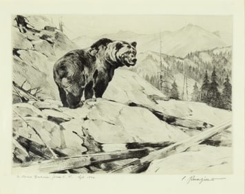 Carl Rungius (1869-1959), Silvertip