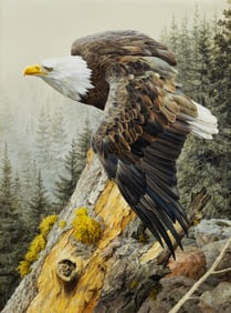 Carl Brenders (1937- ), America on the Rise, 2021