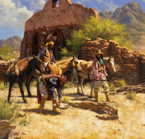 Don Oelze (1965- ), Trail Marker - Pointing the Way