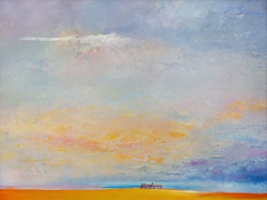 Earl Biss (1947-1998), People of the Big Sky, 1986