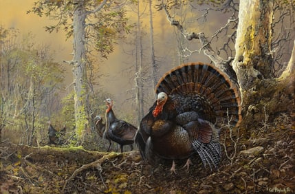 Ted Blaylock (1940-2022), Strutting Gobbler, 1999