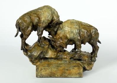 Sherry Sander (1941- ), Young Bulls, 2003