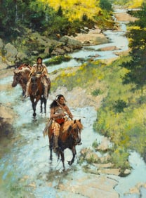 Michael Dudash (1952- ), A Journey's Guardian, 2015