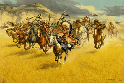 Frank McCarthy (1924-2002), War Path, 1976