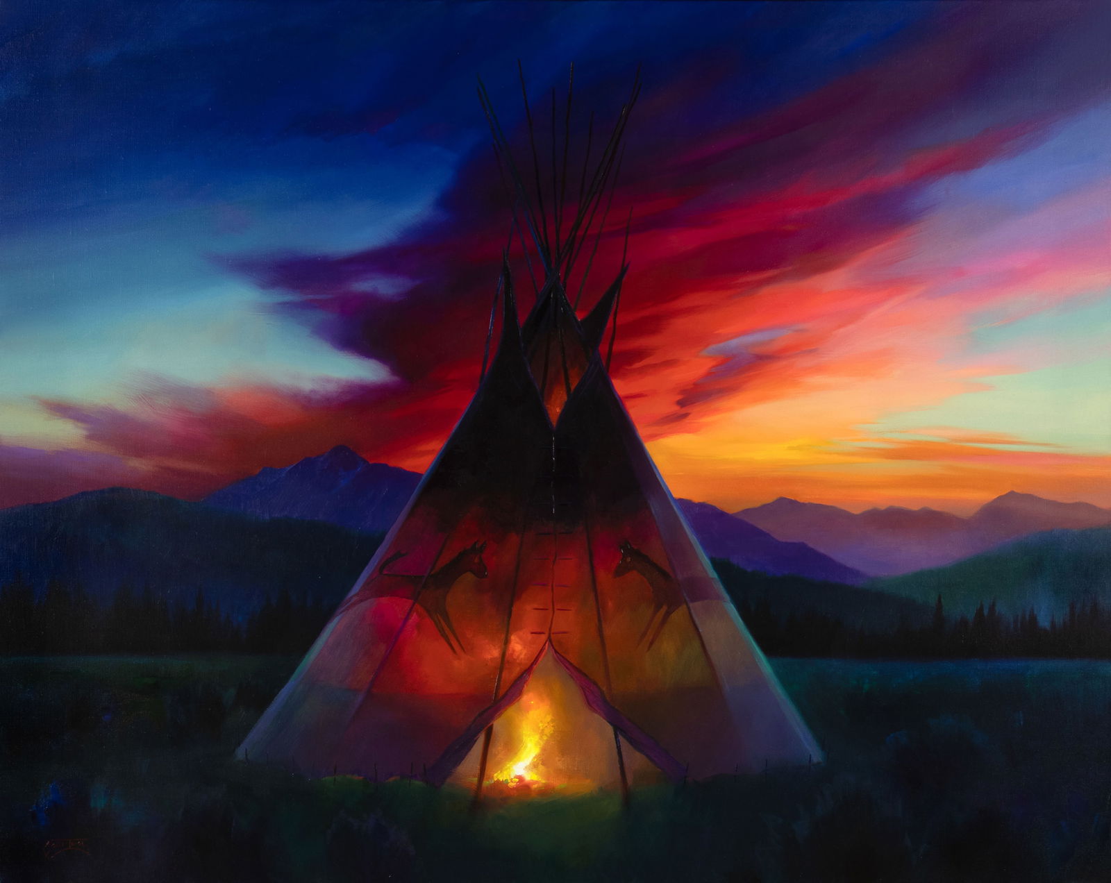 Colt Idol (1992- ), Rose and Crimson, 2025 (1 of 3)