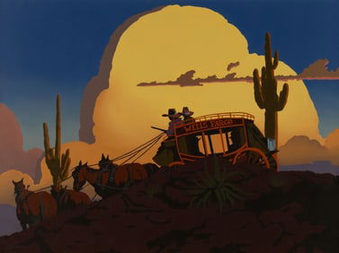 Bill Schenck (1947- ), On the Trail to Santa Fe, 2015
