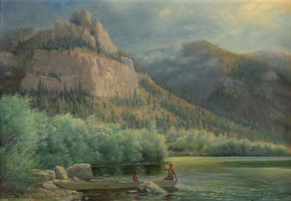 Ralph Earl DeCamp (1858-1936), Gates of the Mountains