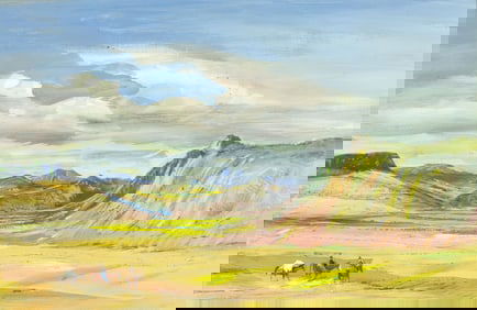 Oscar Berninghaus (1874-1952), Philmont Ranch, c. 1927