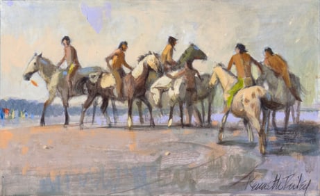 Kenneth Riley (1919-2015), Gathering Horses